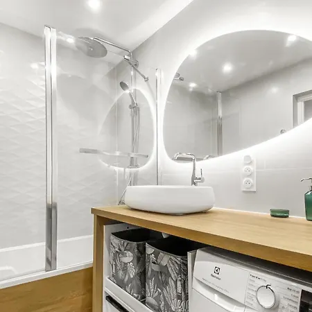 Pensjonat Coloc Lagon - Belle Colocation Haut De Gamme De 3 / Proche Gare / Parking Gratuit / Balcon / Wifi & Netflix